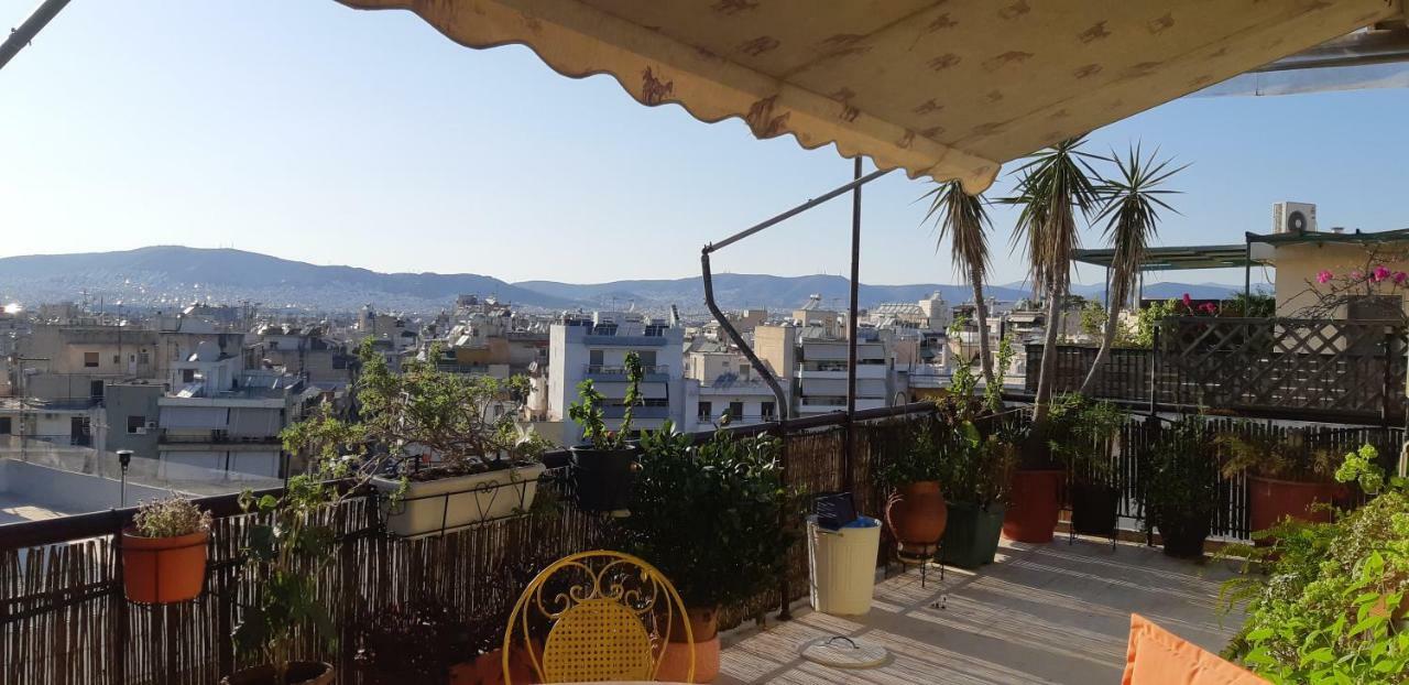 Penthouse Balcony Close To Acropolis Apartment Athens Exterior photo